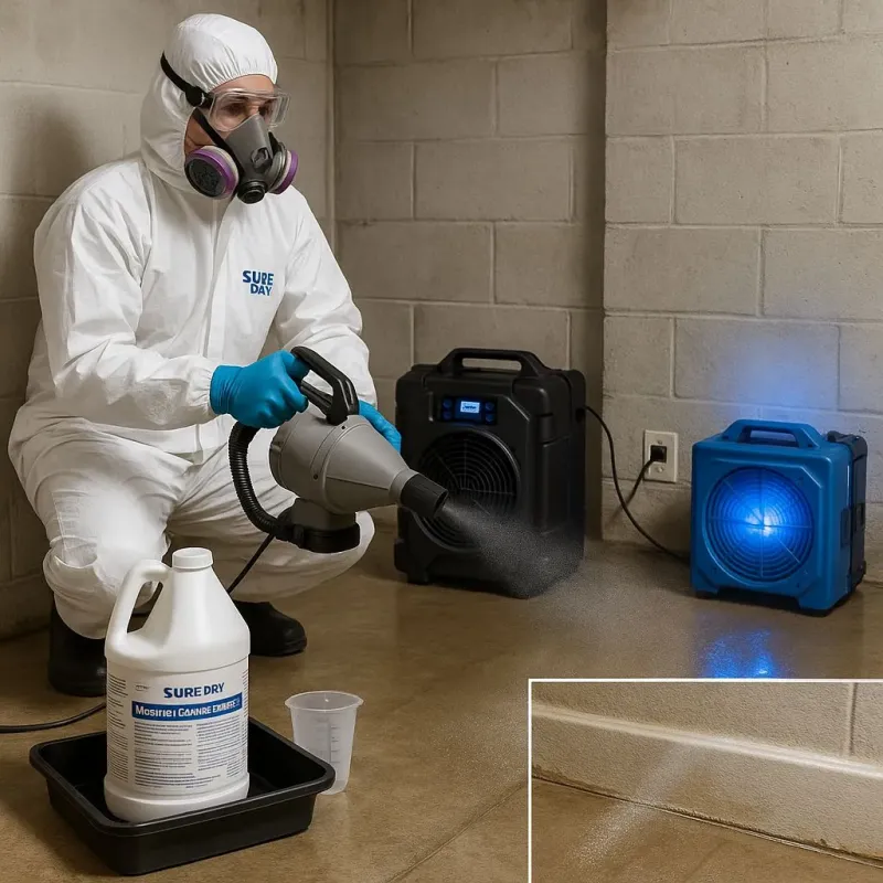 Sanitization and Odor Removal process in Amsterdam, NY